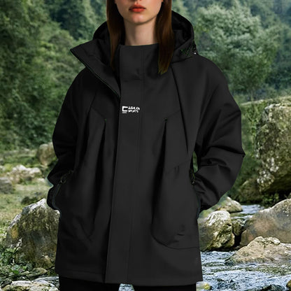 Autumn Winter Long Sleeve Women Jacket Soft Loose Coat Rain Jacket Women'S Breathable Wind Jacket Woman Clothes Ropa Mujer