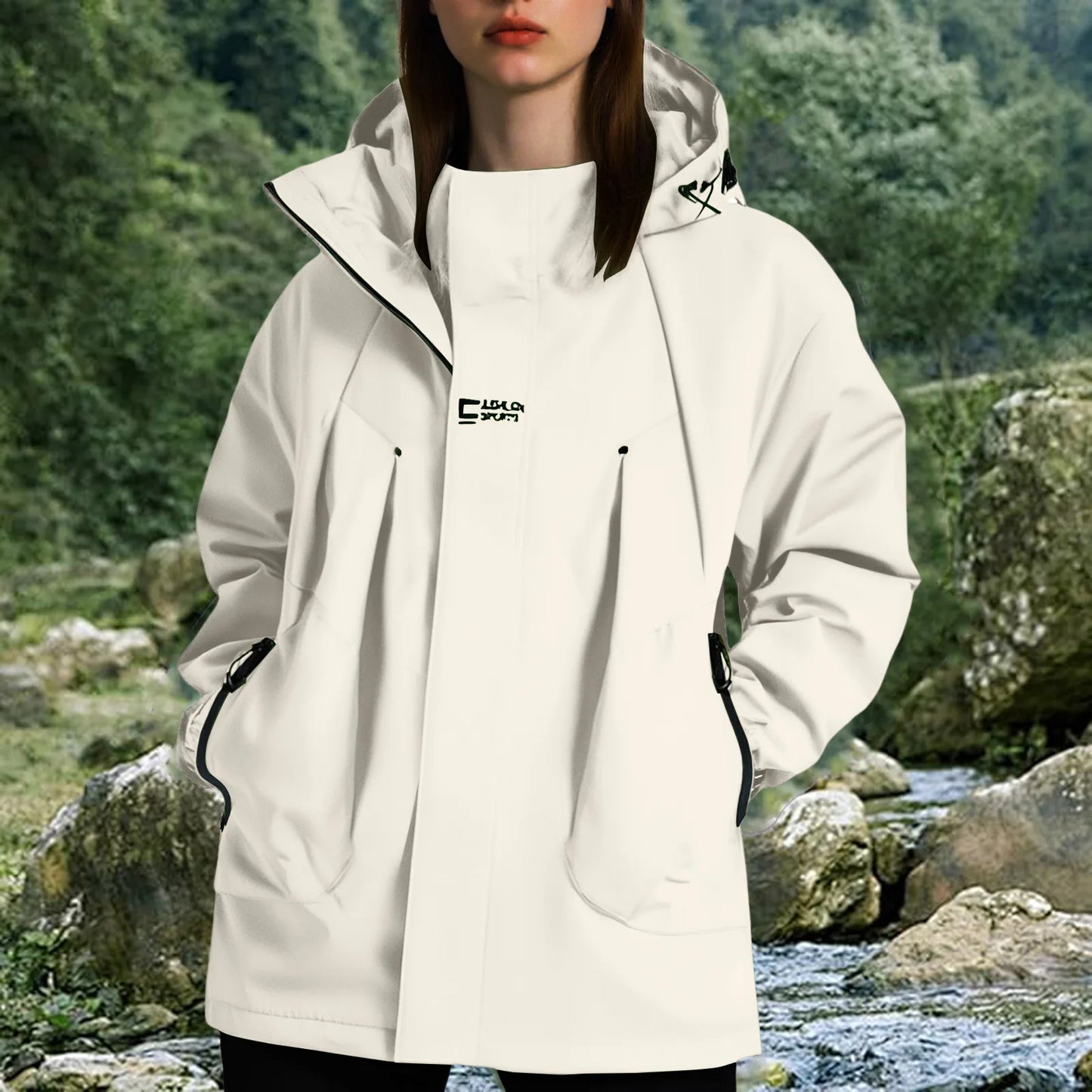 Autumn Winter Long Sleeve Women Jacket Soft Loose Coat Rain Jacket Women'S Breathable Wind Jacket Woman Clothes Ropa Mujer