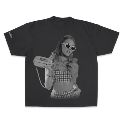 Freya Skye Tour Merch T Shirt Men Oversized Street Y2k T-shirts Retro Hip Hop Heavy Cotton High Quality Male Femael Clothing Tee