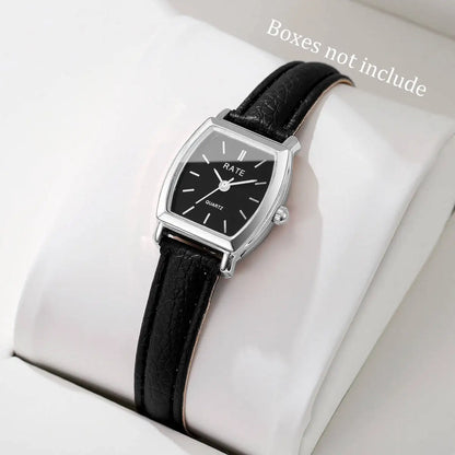 Leather Quartz Watch – Slim & Stylish Everyday Design