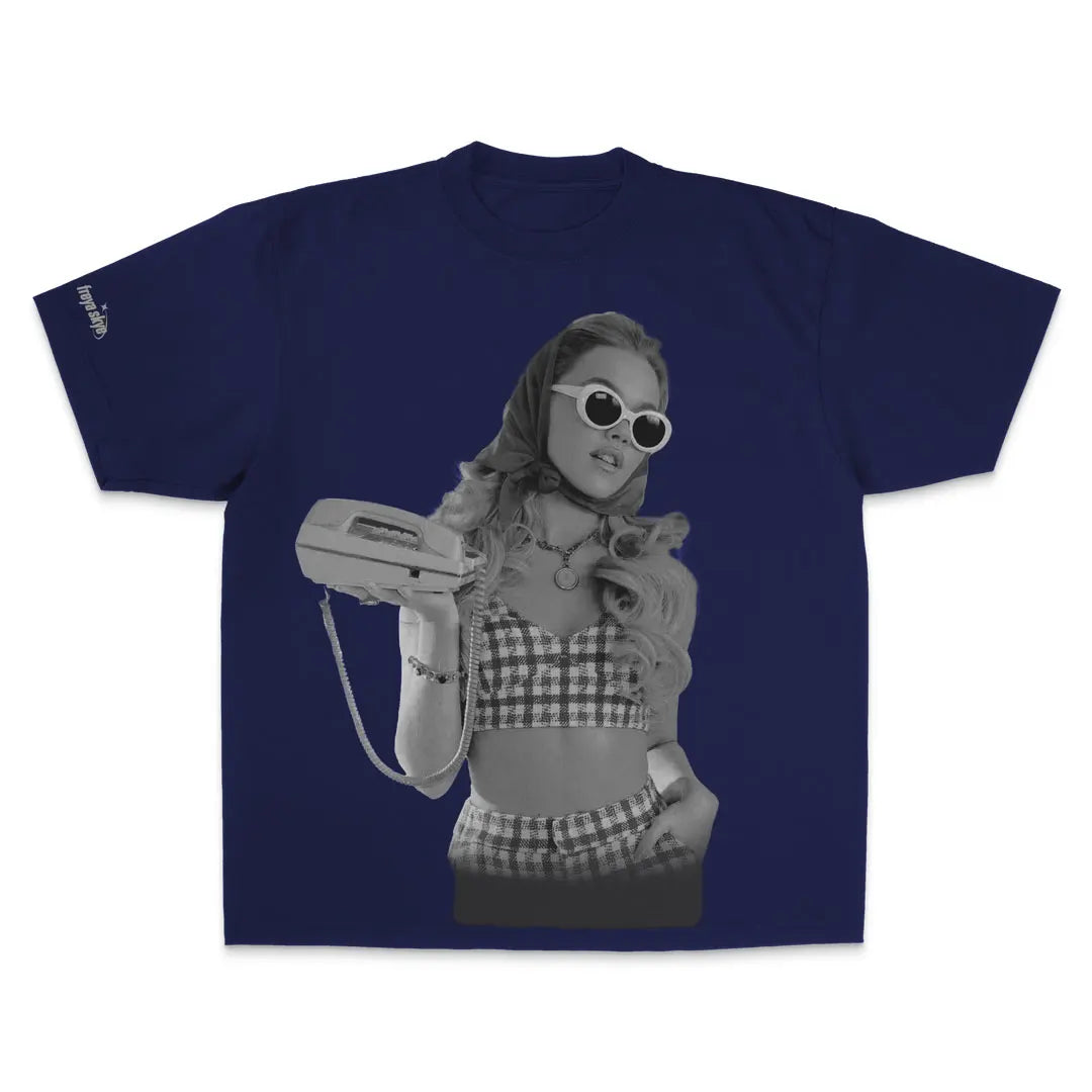 Freya Skye Tour Merch T Shirt Men Oversized Street Y2k T-shirts Retro Hip Hop Heavy Cotton High Quality Male Femael Clothing Tee