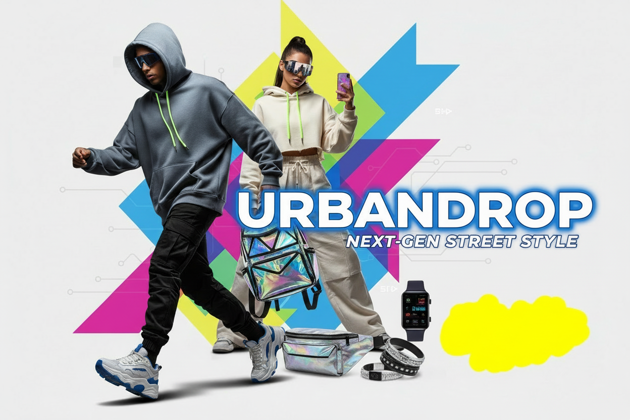 URBANDROP, online clothing store, new generation style.